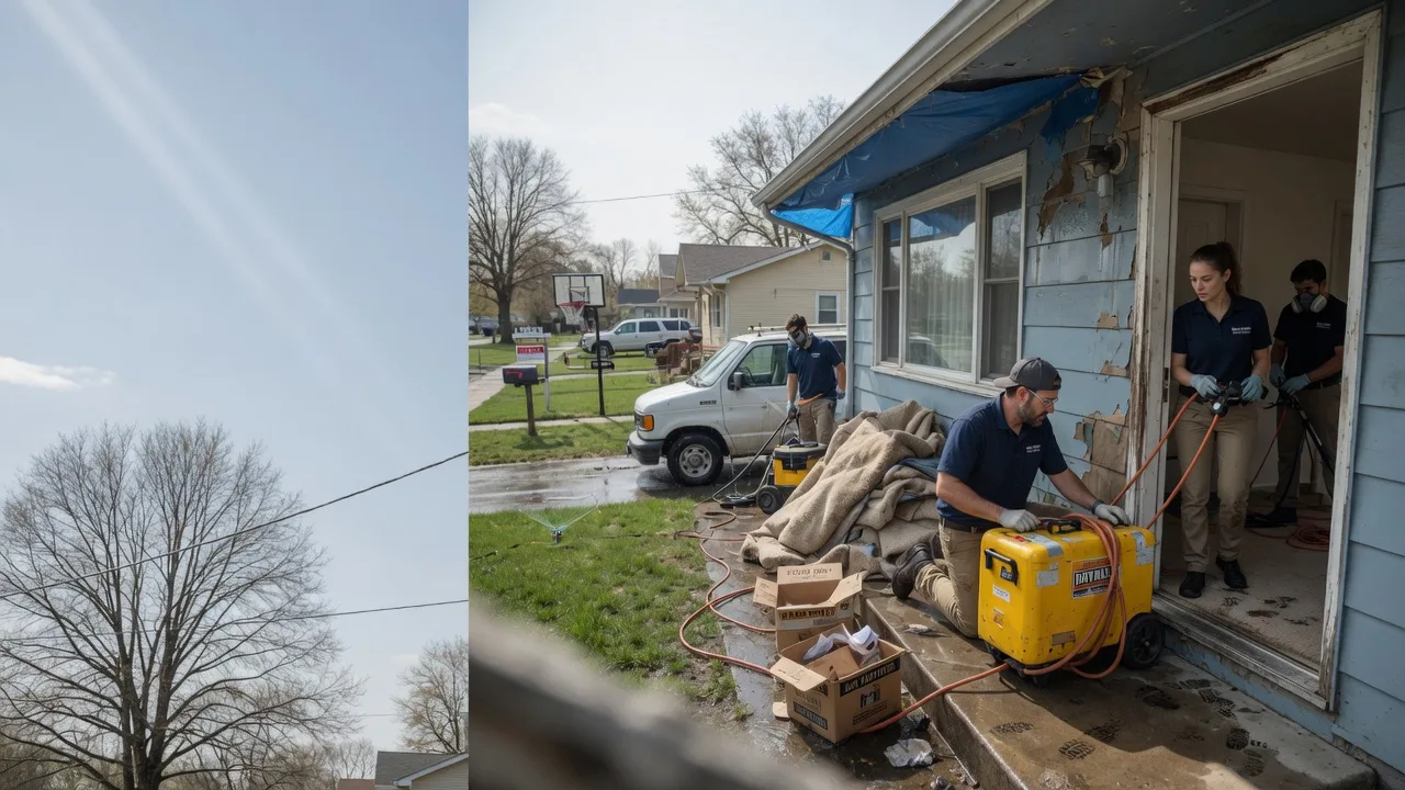 Basement Flood Cleanup in Maryland Heights, MO near me